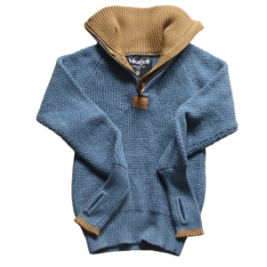 Sweter Vikafjell roz. 8 (ok. 134 cm) gołębi