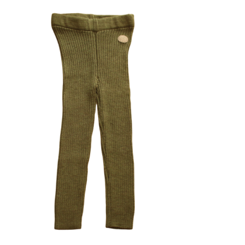 Spodnie sweterkowe Lillelam 92 cm zielone.png