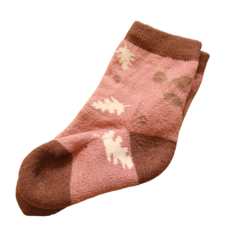 Skarpetki Heldre roz. 22-25 dł. 12 cm żołędzie.png