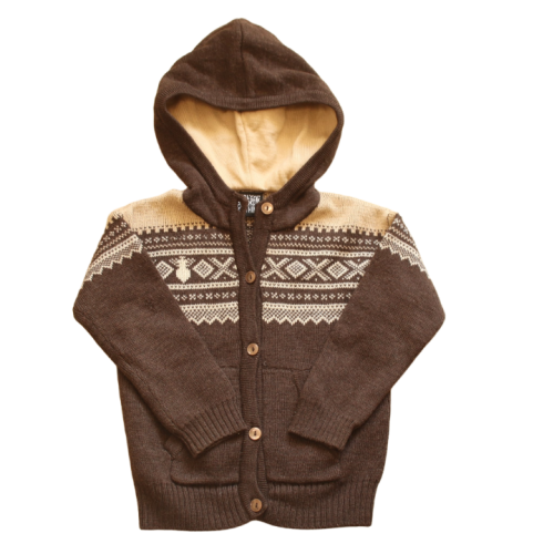 Sweter Ugly 104 cm brązowy.png